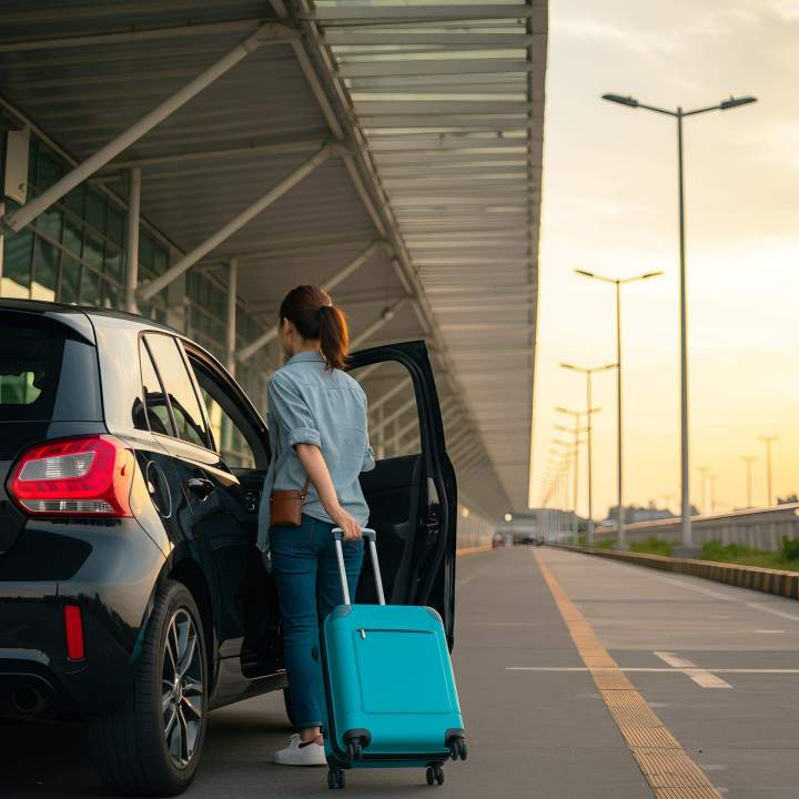 Récupérez votre voiture de location dès votre arrivée à l'aéroport.